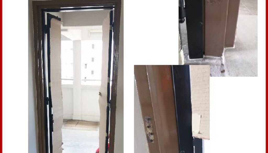 Repair Door Frame At Shunfu 1