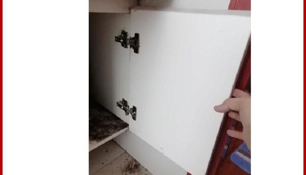 Replace Cabinet Door Hinge
