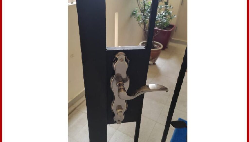 Metal Gate Lock Replacement At Punggol Walk