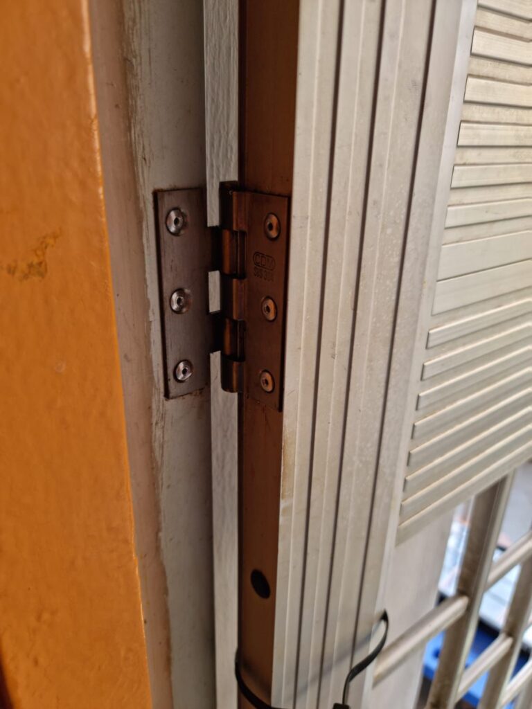 To Tighten Gate Door Hinge In AMK Affordable Door Repair