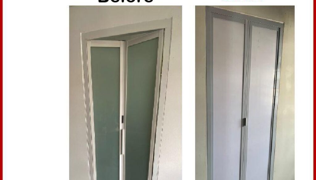 Aluminum Bifold Door Replacement In Pasir Ris