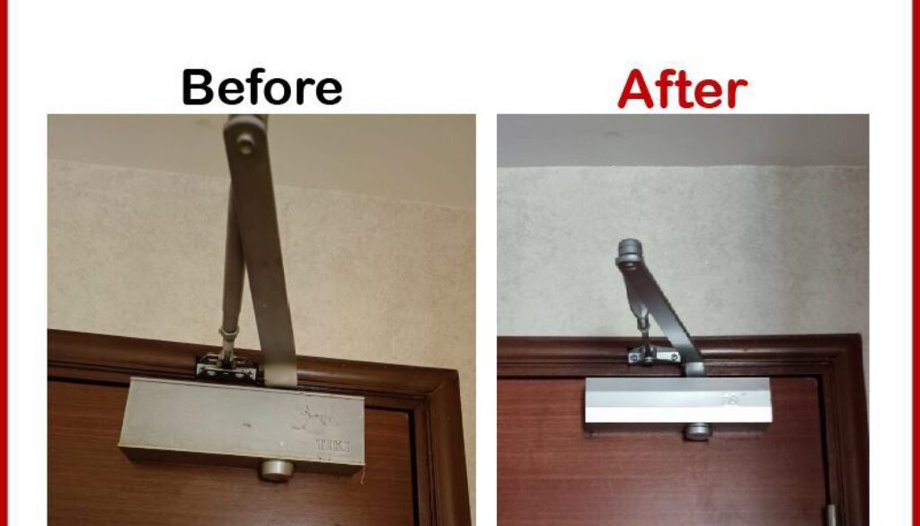Door Closer Replacement At Hillview 1