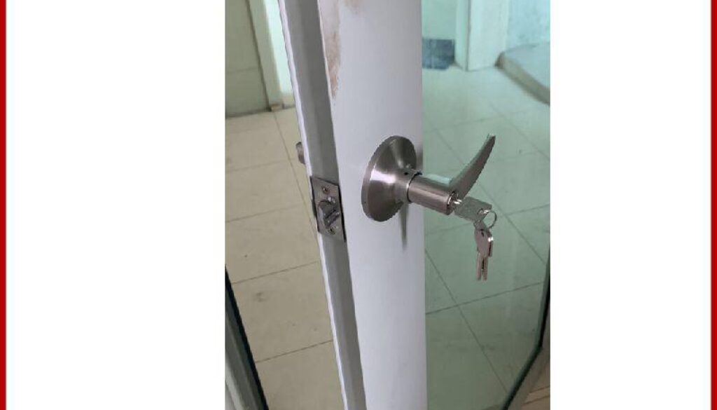 Service Yard Door Lock Replacement In Pasir Ris