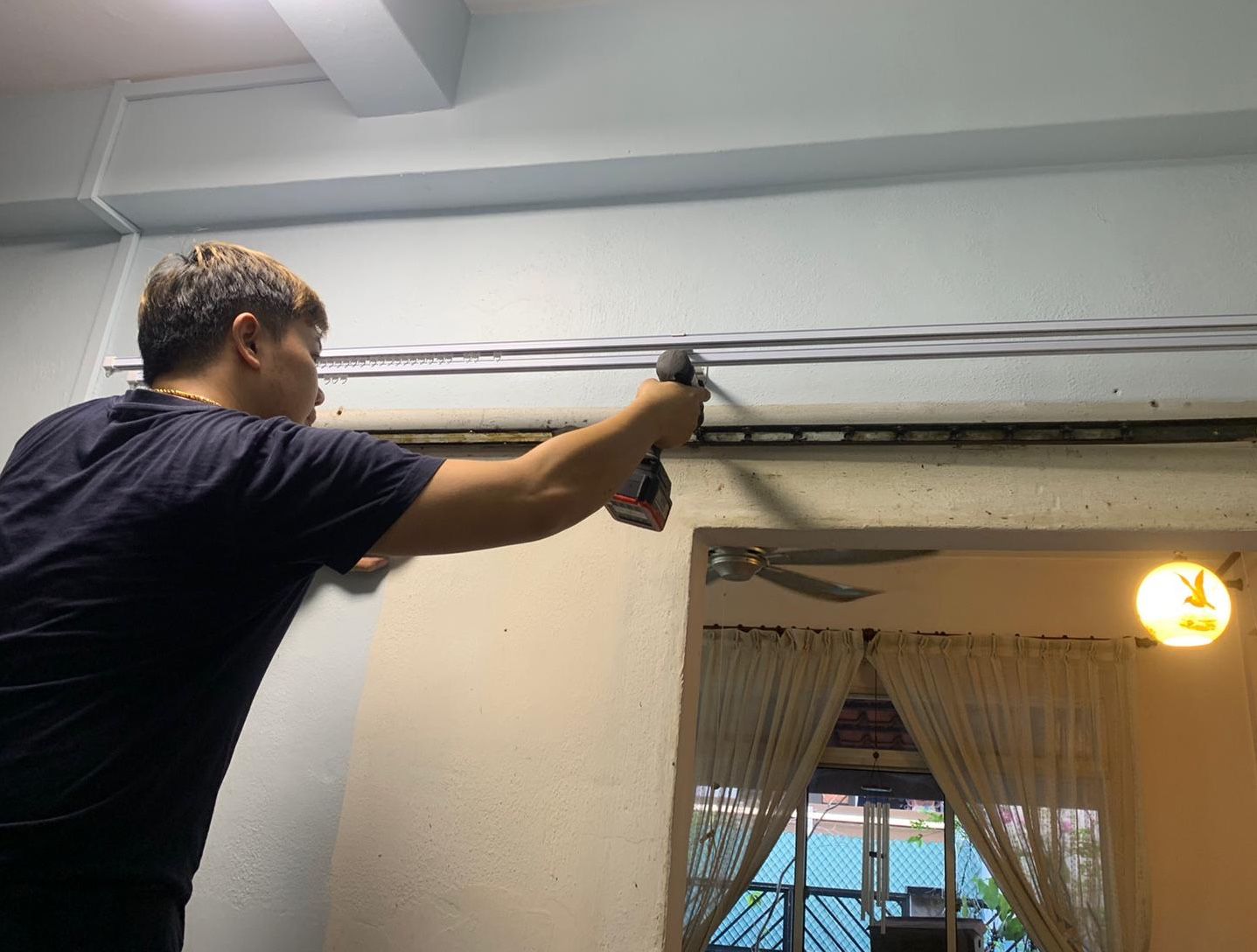 Repair Sliding Door Roller & Track At Jalan Mas Puteh