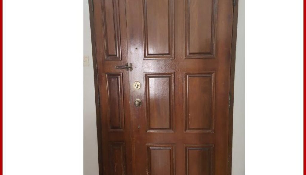 Realignment Main Door In Siglap