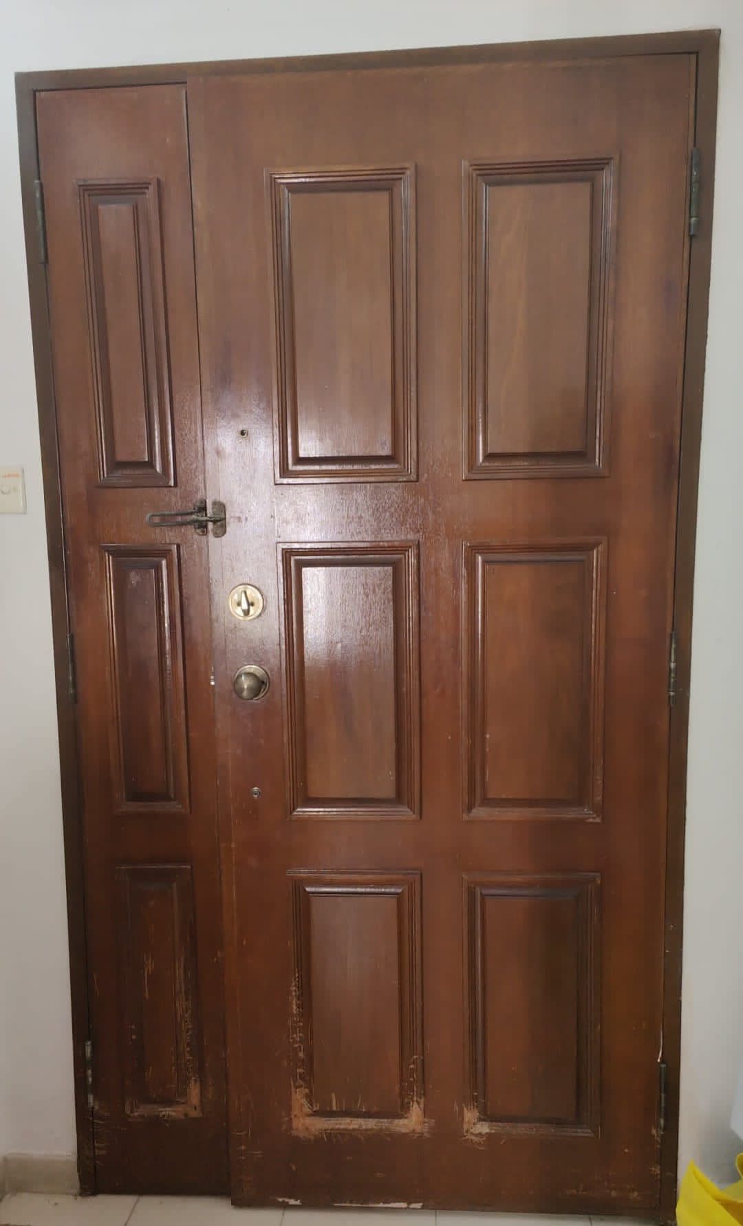 Realignment Main Door In Siglap