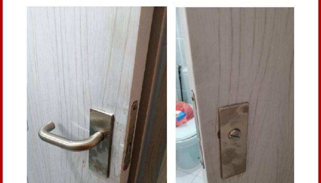 Stainless Steel Door Handle Replacement In Bedok