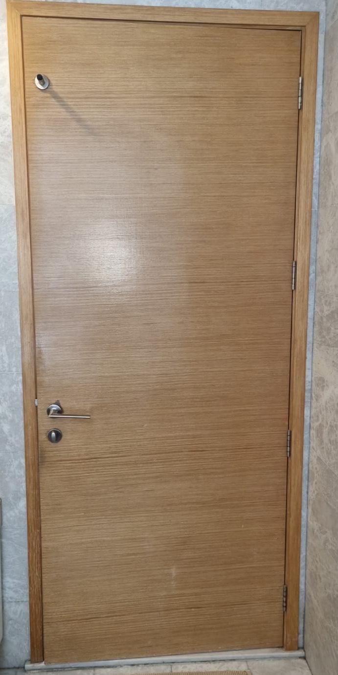 Realignment Toilet Door