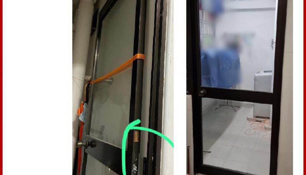 Replace Door Rivet