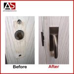 Stainless Steel Toilet Door Handle Replacement
