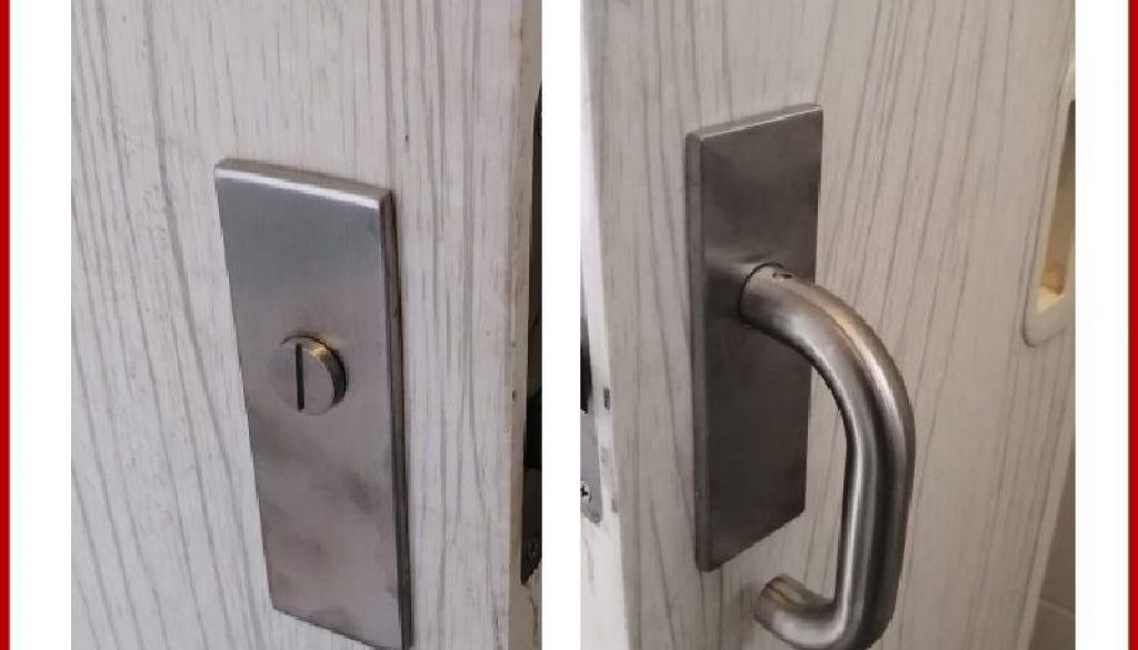 Stainless Steel Toilet Door Handle Replacement 4